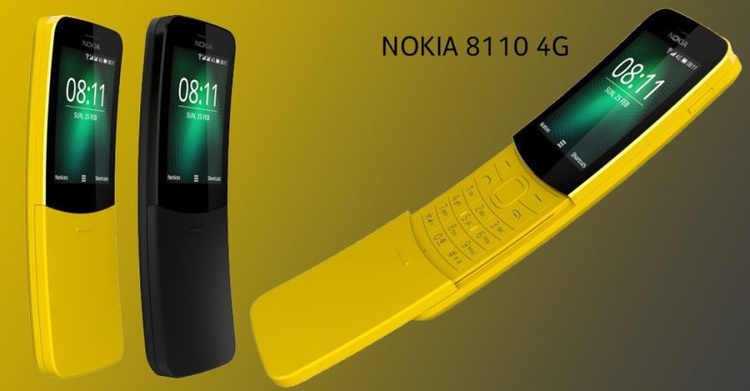 Nokia перевипустила модель 8110, яка стала популярною завдяки «Матриці» Nokia перевипустила модель 8110, яка стала популярною завдяки «Матриці»
