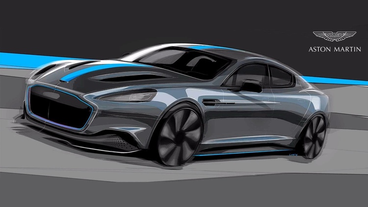 Aston Martin показав свій повністю електричний седан Rapide E Aston Martin показав свій повністю електричний седан Rapide E
