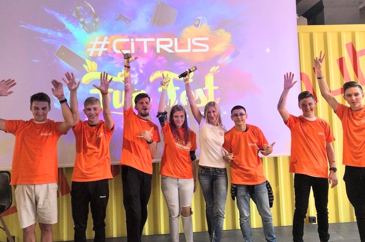 На першому CitrusFunFest було обрано 20 амбасадорів «Цитруса» На першому CitrusFunFest було обрано 20 амбасадорів «Цитруса»
