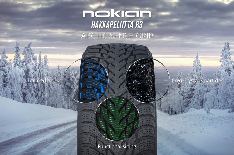 До зими готовий: компанія Nokian Tyres представила нову лінійку зимових шин До зими готовий: компанія Nokian Tyres представила нову лінійку зимових шин