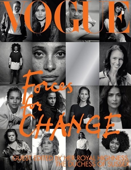 Меган Маркл на обкладинку Vogue замість топ-моделей помістила жінок-активісток Меган Маркл на обкладинку Vogue замість топ-моделей помістила жінок-активісток