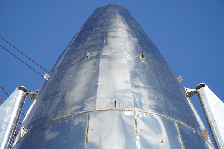 Ілон Маск офіційно представив космічний корабель Starship Mk1 Ілон Маск офіційно представив космічний корабель Starship Mk1