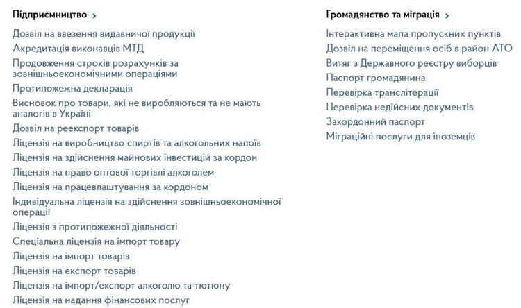 «Государство в смартфоне»: какие госуслуги украинцы уже сейчас могут получать онлайн «Государство в смартфоне»: какие госуслуги украинцы уже сейчас могут получать онлайн
