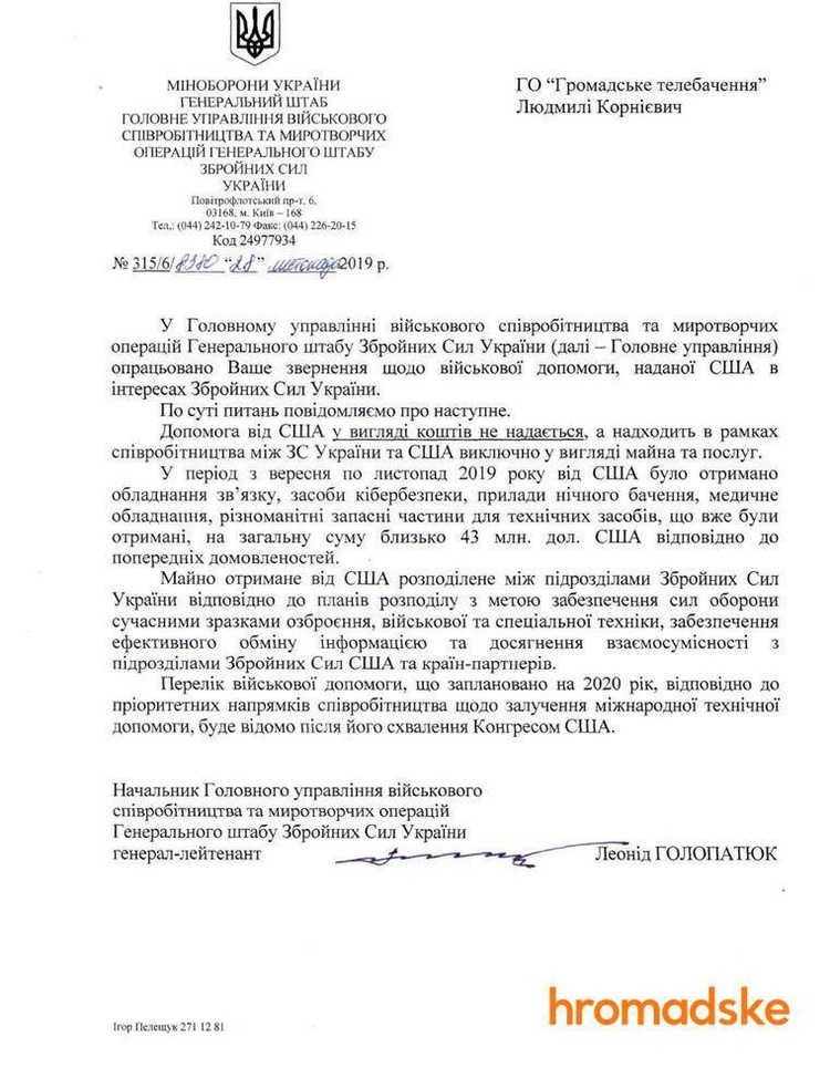 Україна вже отримала від США $43 млн обіцяної військової допомоги Україна вже отримала від США $43 млн обіцяної військової допомоги