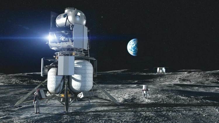NASA виділить SpaceX, Blue Origin і Dynetics $1 млрд для відправки астронавтів на Місяць NASA виділить SpaceX, Blue Origin і Dynetics $1 млрд для відправки астронавтів на Місяць