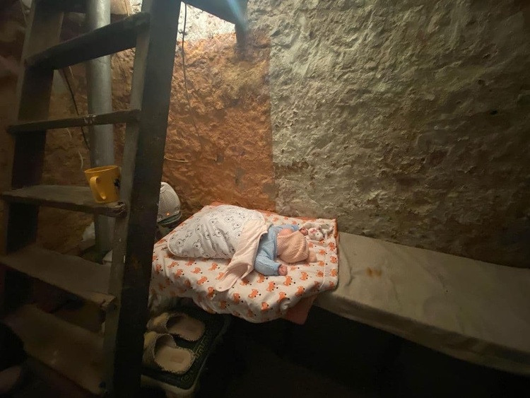 This is how children hide from shellings in Kropyvnytskyi This is how children hide from shellings in Kropyvnytskyi