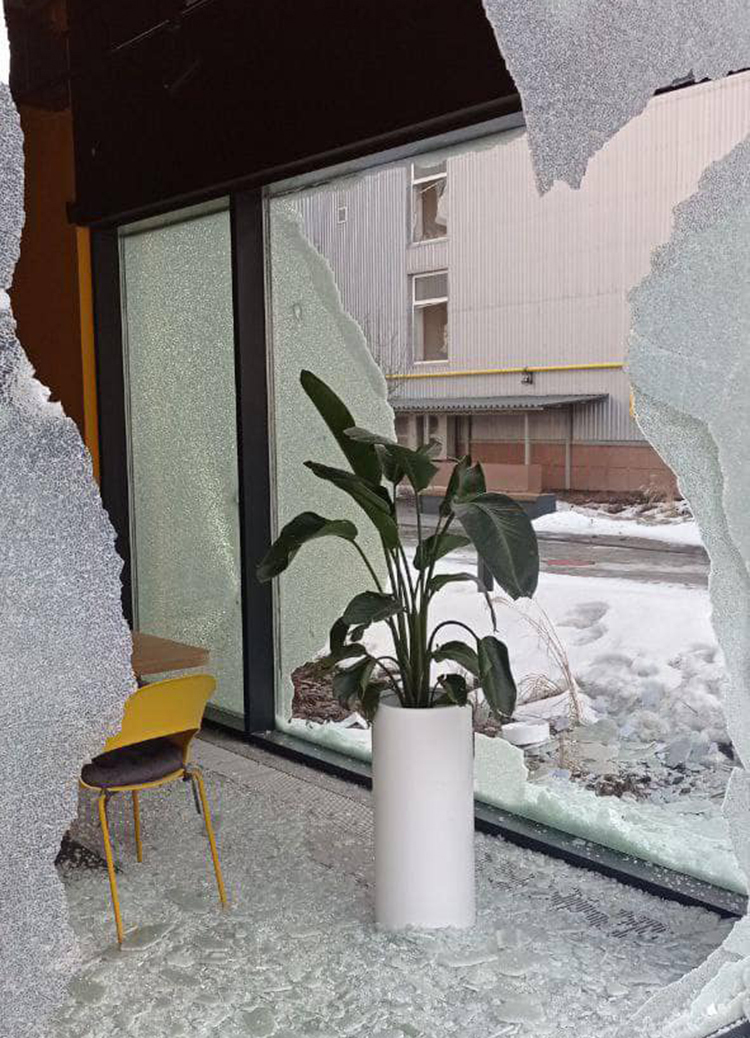 Під обстріл потрапив інноваційний парк UNIT.City Kharkiv Під обстріл потрапив інноваційний парк UNIT.City Kharkiv