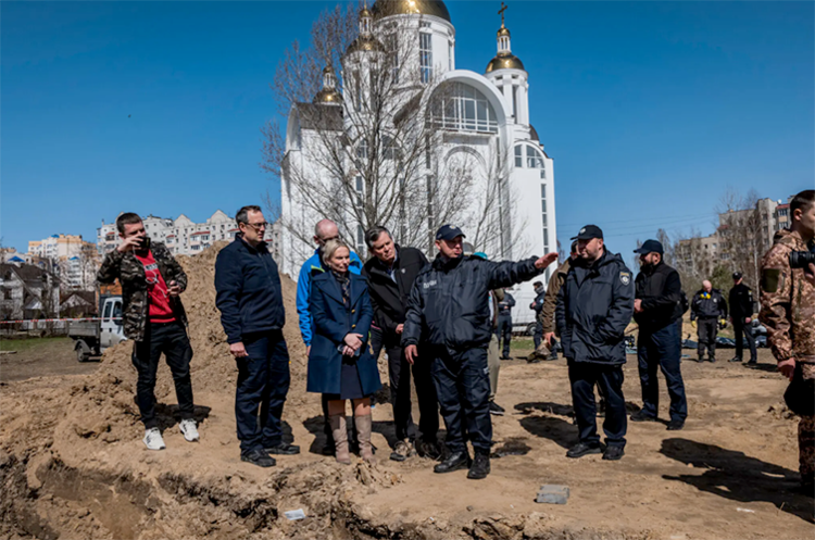 Конгресмени США відвідали Київ, Бучу та Бородянку Конгресмени США відвідали Київ, Бучу та Бородянку