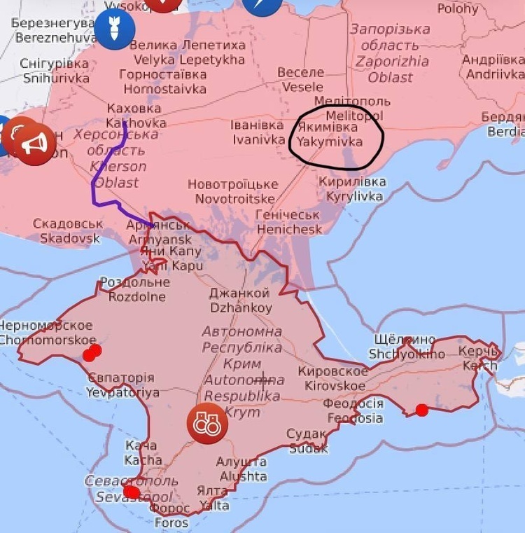 Возле Мелитополя взорвали железнодорожный мост, по которому транспортировали оружие и горючее из Крыма для российской армии Возле Мелитополя взорвали железнодорожный мост, по которому транспортировали оружие и горючее из Крыма для российской армии