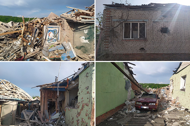Ворог з літака вдарив трьома ракетами по Сумщині Ворог з літака вдарив трьома ракетами по Сумщині