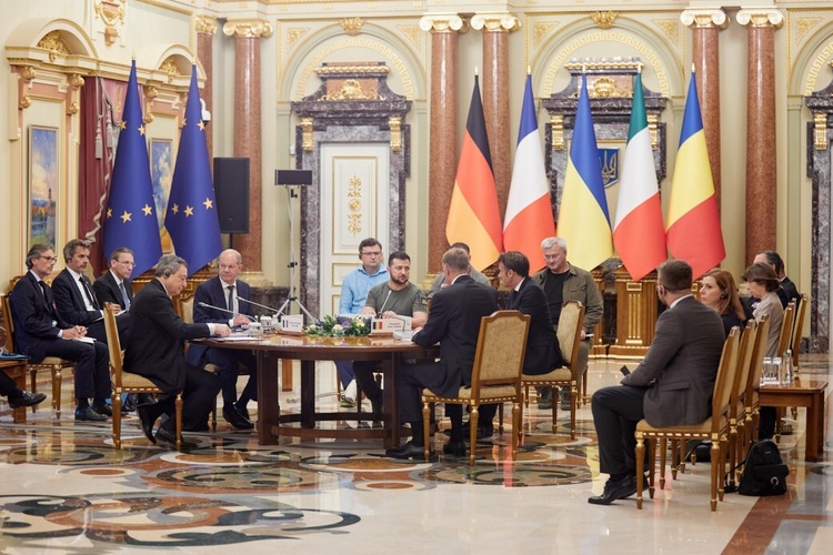 Візит очільників Франції, Німеччини, Італії та Румунії в Україну: головні підсумки Візит очільників Франції, Німеччини, Італії та Румунії в Україну: головні підсумки
