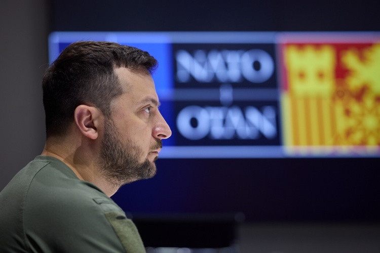 Зеленський на саміті НАТО: “Хто наступний? Молдова, чи країни Балтії, чи Польща? Відповідь – усі вони» Зеленський на саміті НАТО: “Хто наступний? Молдова, чи країни Балтії, чи Польща? Відповідь – усі вони»