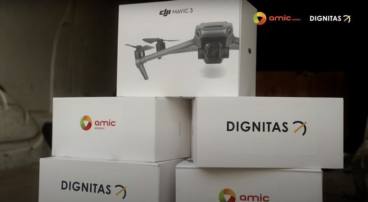 100 дронів «MAVIC від AMIC» для ЗСУ вже на передовій 100 дронів «MAVIC від AMIC» для ЗСУ вже на передовій