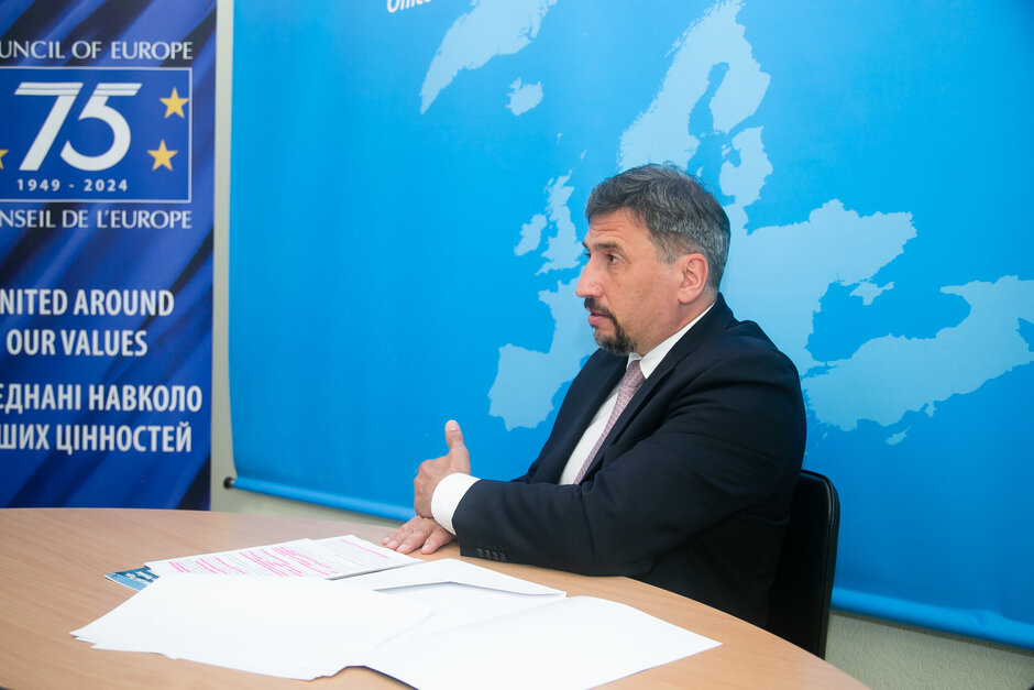 Голова Офісу Ради Європи в Україні: «На думку Комітету ПАРЄ, найоптимальніше і найреалістичніше створення Міжнародного трибуналу на основі угоди між РЄ і Україною» Голова Офісу Ради Європи в Україні: «На думку Комітету ПАРЄ, найоптимальніше і найреалістичніше створення Міжнародного трибуналу на основі угоди між РЄ і Україною»