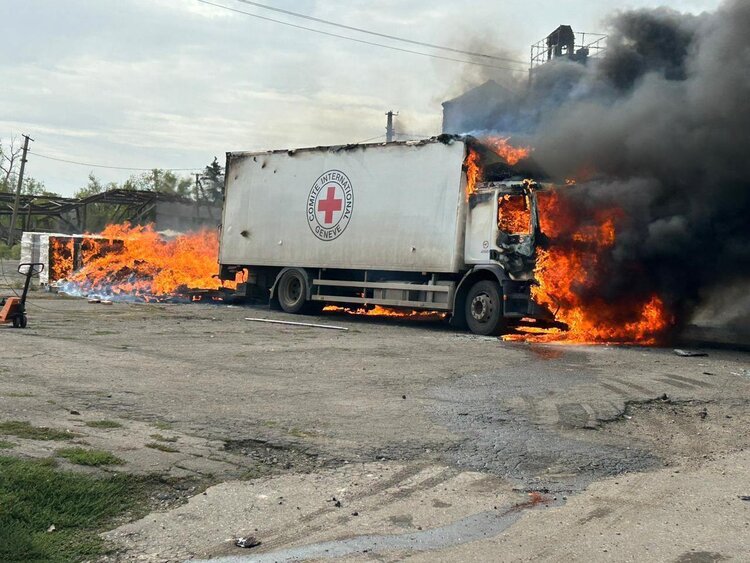 Ворог атакував ракетами українське судно з пшеницею для Єгипту – Зеленський Ворог атакував ракетами українське судно з пшеницею для Єгипту – Зеленський