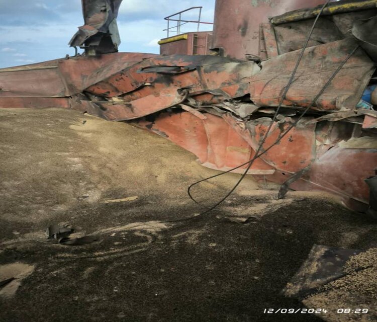 Ворог атакував ракетами українське судно з пшеницею для Єгипту – Зеленський Ворог атакував ракетами українське судно з пшеницею для Єгипту – Зеленський