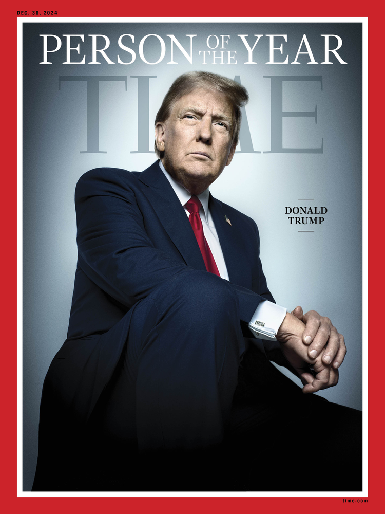 Time назвав Дональда Трампа людиною року Time назвав Дональда Трампа людиною року