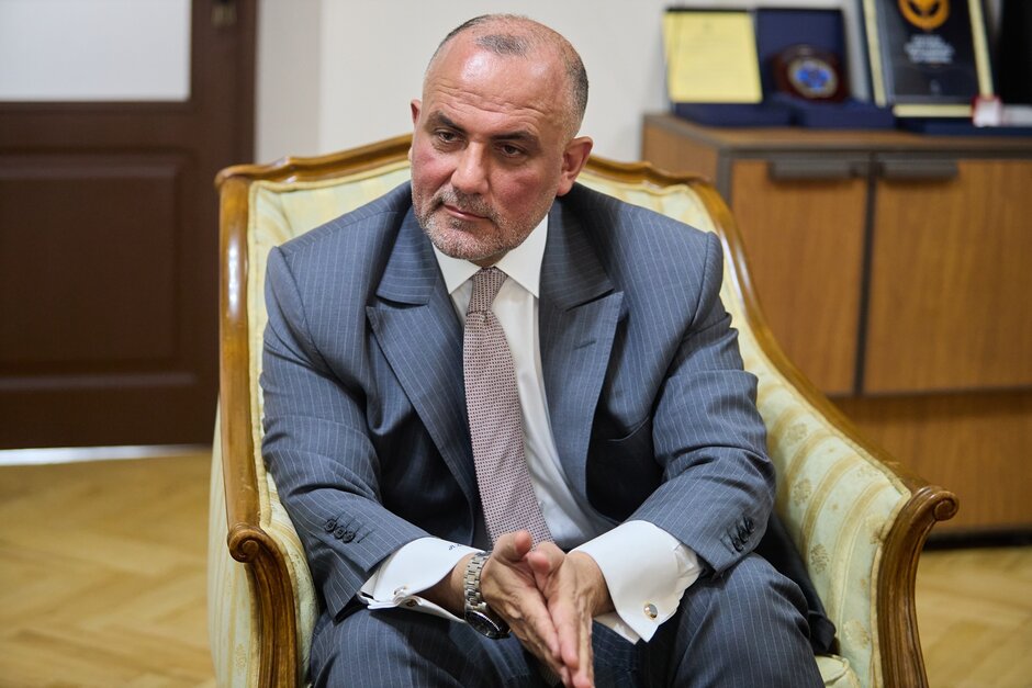 Посол Арабської Республіки Єгипет: «Найбільше чекаємо на будівництво українським бізнесом продовольчого зернового хабу в Економічній зоні Суецького каналу» Посол Арабської Республіки Єгипет: «Найбільше чекаємо на будівництво українським бізнесом продовольчого зернового хабу в Економічній зоні Суецького каналу»