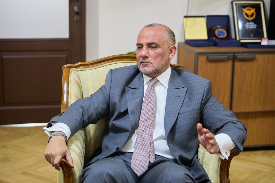 Посол Арабської Республіки Єгипет: «Найбільше чекаємо на будівництво українським бізнесом продовольчого зернового хабу в Економічній зоні Суецького каналу» Посол Арабської Республіки Єгипет: «Найбільше чекаємо на будівництво українським бізнесом продовольчого зернового хабу в Економічній зоні Суецького каналу»