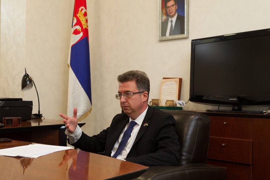 Посол Республіки Сербія в Україні: «Станом на сьогодні сербські резиденти сумарно інвестували в Україну 23,6 млн євро» Посол Республіки Сербія в Україні: «Станом на сьогодні сербські резиденти сумарно інвестували в Україну 23,6 млн євро»