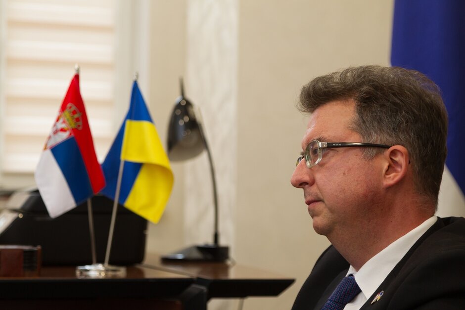 Посол Республіки Сербія в Україні: «Станом на сьогодні сербські резиденти сумарно інвестували в Україну 23,6 млн євро» Посол Республіки Сербія в Україні: «Станом на сьогодні сербські резиденти сумарно інвестували в Україну 23,6 млн євро»