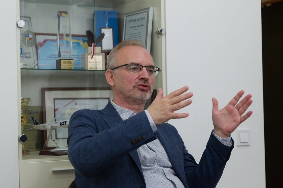 Очільник Міжнародного товариства польських підприємців в Україні: «Польща посідає III місце у світі за кількістю нововідкритих компаній в Україні від початку повномасштабної війни» Очільник Міжнародного товариства польських підприємців в Україні: «Польща посідає III місце у світі за кількістю нововідкритих компаній в Україні від початку повномасштабної війни»