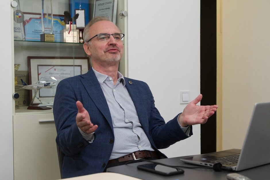 Очільник Міжнародного товариства польських підприємців в Україні: «Польща посідає III місце у світі за кількістю нововідкритих компаній в Україні від початку повномасштабної війни» Очільник Міжнародного товариства польських підприємців в Україні: «Польща посідає III місце у світі за кількістю нововідкритих компаній в Україні від початку повномасштабної війни»