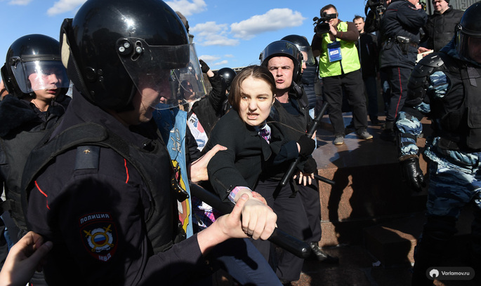 У Росії відбулися масові мітинги проти влади