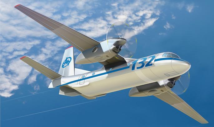 Сьогодні вперше злетить новий Ан-132 Сьогодні вперше злетить новий Ан-132