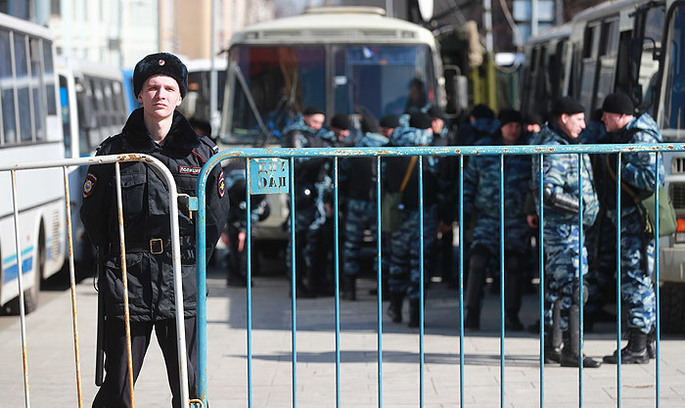 Фото: interfax.ru У Москві гарно погуляли: затримано 40 людей