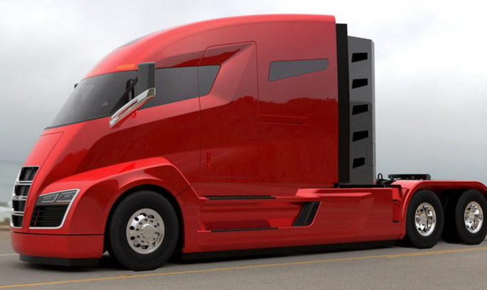 Tesla Semi truck Вантажівки і кабріолети: директор Tesla розповів про нові розробки