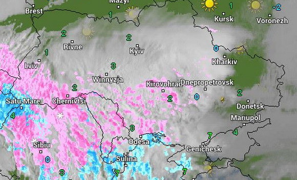 карта з відкритих джерел Погода підкачала: синоптик розповіла, чого чекати в найближчі дні