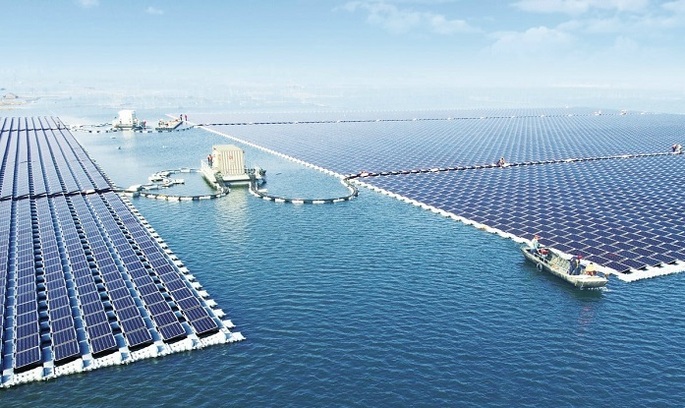 фото Sungrow Power Supply Co. Китай побудував найбільшу в світі сонячну електростанцію на воді