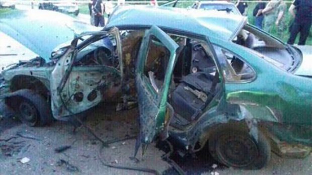 фото "Українська правда" На Донеччині при вибуху автомобіля загинув співробітник СБУ