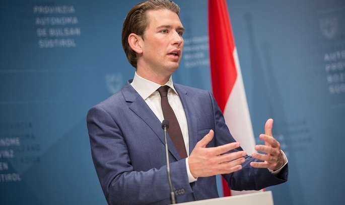 фото Twitter Sebastian Kurz Австрія вимагає від Італії припинити впускати біженців у Європу