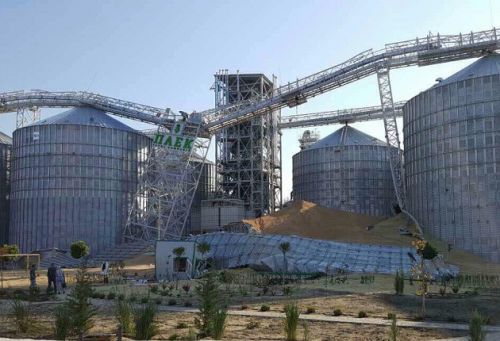 Фото cfts.org.ua В Миколаївській області обвалився новий силос із зерном
