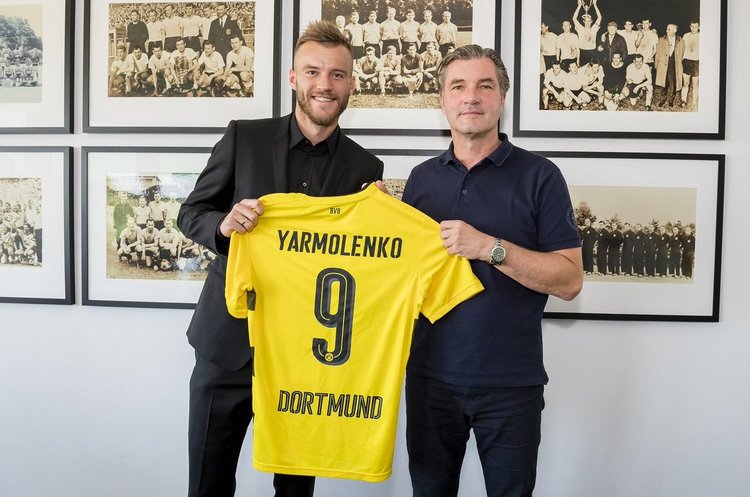 фото Twitter Borussia Dortmund‏ @BVB Ярмоленко підписав 4-річний контракт із дортмундською «Боруссією»
