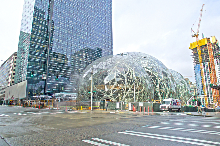 штаб-квартира Amazon у Сіеттлі Не гірші за Apple: Amazon побудує нову штаб-квартиру за $5 млрд