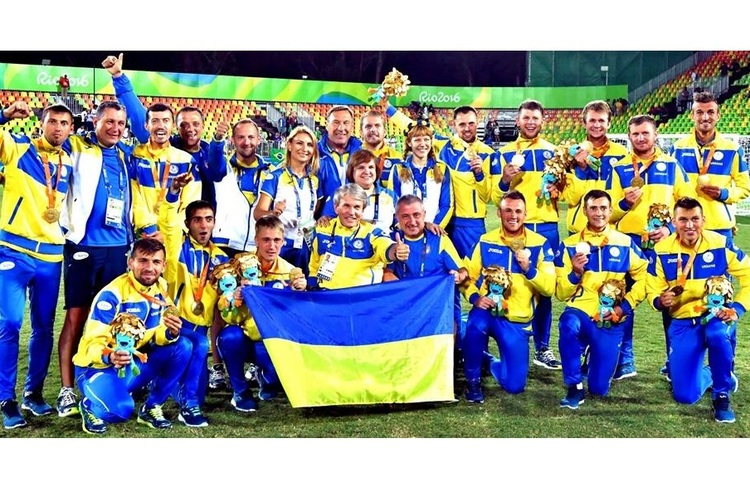 фото Facebook Валерій Сушкевич Українська паралімпійська збірна з футболу стала чемпіонами світу