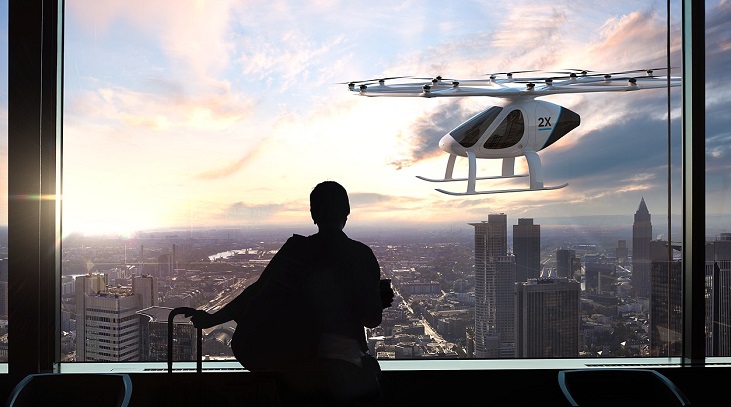 фото volocopter.com В Дубаї вперше випробували безпілотне літаюче таксі (ВІДЕО)
