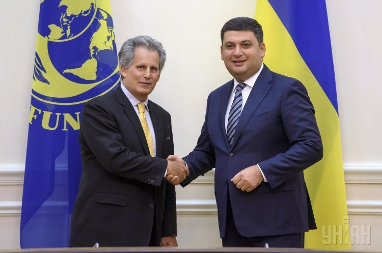 Зустріч прем'єр-міністра України Володимира Гройсмана та першого заступника директора-розпорядника МВФ Девіда Ліптона в Києві Життя поза МВФ: чи зможе Україна прожити без чергового траншу