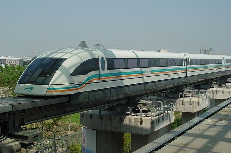 У Китаї тестують поїзди, які будуть рухатися завдяки магнітній подушці