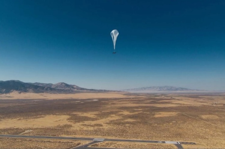Google запустив над Пуерто-Ріко повітряні кулі, які роздають інтернет