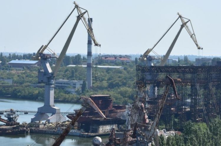 Миколаївський суднобудівний завод зупинив роботу Миколаївський суднобудівний завод зупинив роботу