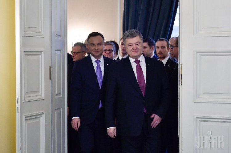 Президенти Анджей Дуда і Петро Порошенко Пам'ятати чи забути: як владнати кризу в польсько-українських відносинах