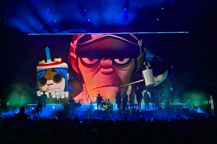 Фото Facebook Gorillaz Gorillaz їдуть в Україну