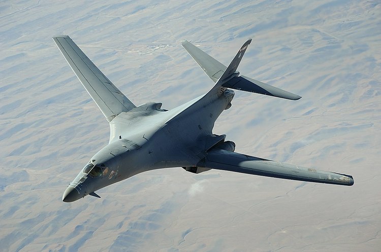 B-1 Lancer Американський бомбардувальник пролетів над Корейським півостровом