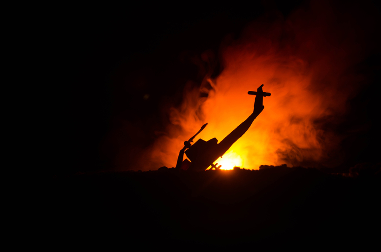 Фото: Shutterstock Падіння вертольоту в Кременчуці призвело до загибелі 4 членів екіпажу
