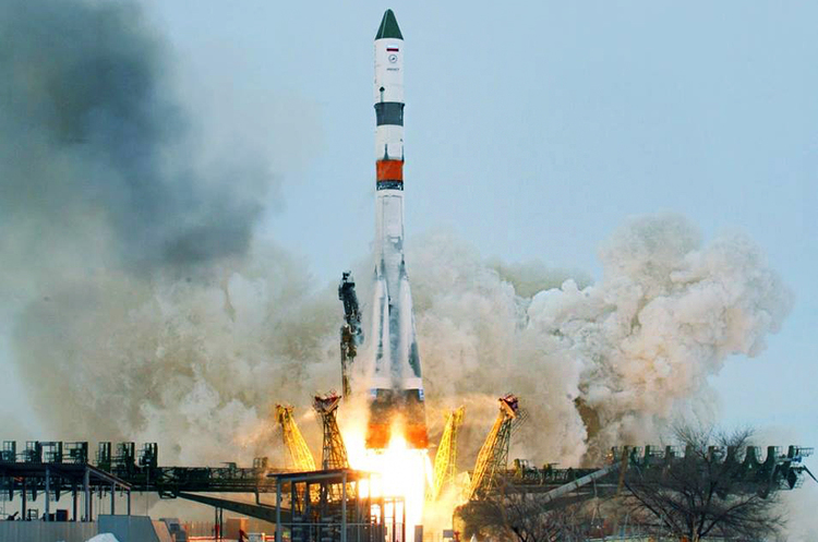 Запуск ракети космічного призначення "Союз-2.1А" з космодрому Байконур, 13 лютого 2018 року Ігри з невагомістю: чи стане космос російським