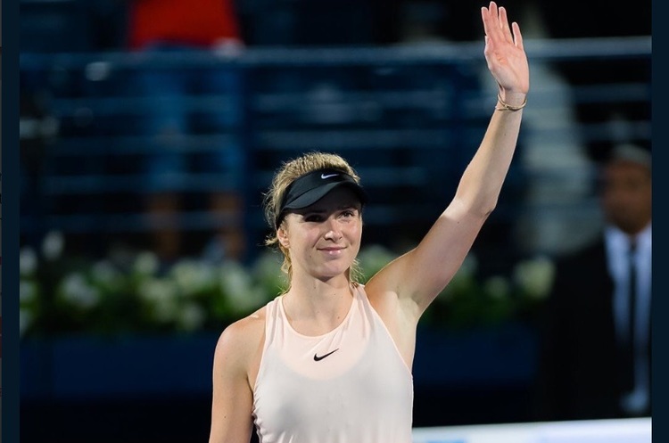 фото Twitter Elina Svitolina @ElinaSvitolina Світоліна перемогла росіянку у фіналі престижного турніру WTA в Дубаї